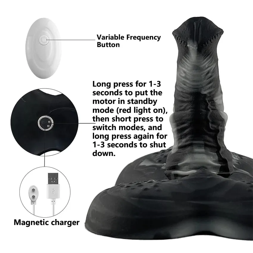 Suction Cup Dildo Vibrator Sit And Ride Wireless Control G-Spot Massager Stimulator Female Masturbation Sex Toys Adult Supplies — image 6