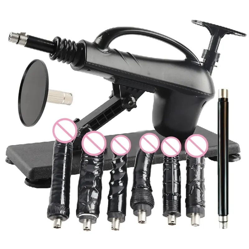 A2SS-Portable Automatic Masturbation Machine for Women with Big Dildo Men's Sex Toy Pumping Gun for Couples — image 17
