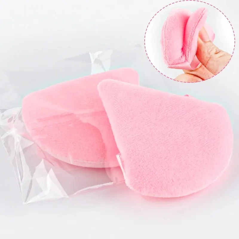 1/2/3/6 PCS Triangle Powder Puff For Loose Powder Cosmetic Foundation Puff Makeup Tool Reusable Sponge Washable Soft Powder Puff — image 1