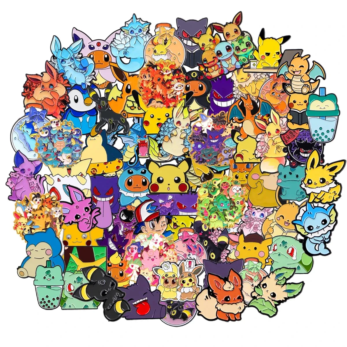 20/30/50/100pcs Random Mix Wholesale Game Enamel Pins Set Brooches Badges Collection Gifts Cosplay Accessories — image 6