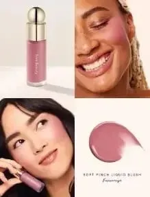 Bộ trang điểm Rare Beauty dạng lỏng nổi bật Giữ ẩm và không bị khô Phấn má hồng dạng kem Lustrous Moist Nature Liquid Blush