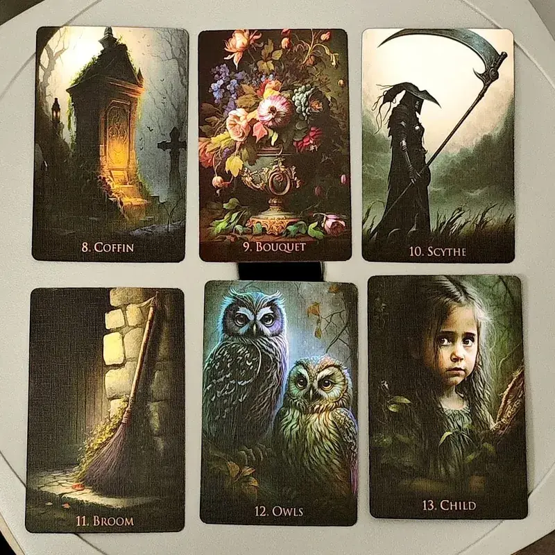 Weird World Lenormand Deck 36 Pcs Fantasy Lenormand Cards 9*6cm