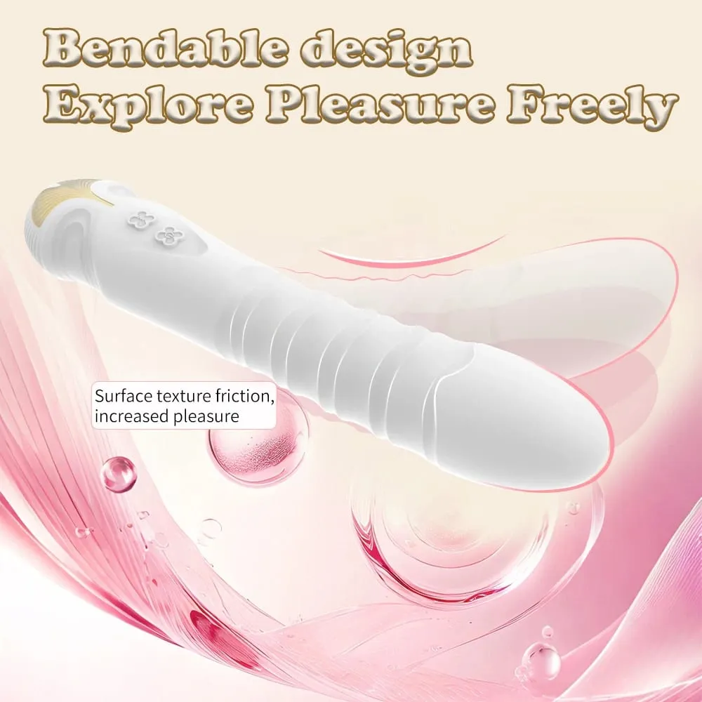 Sex toy vibrator 10 frequency bendable vaginal stimulator couple interactive female masturbator USB charging — image 2