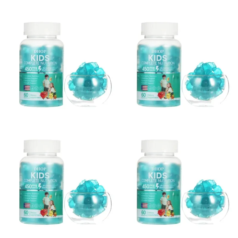 Kids Multivitamin Gummies Vitamin D3 C Zinc B Vitamins Immune Support Daily Wellness Nutrition Fruit Flavor 60 Gummies — image 10