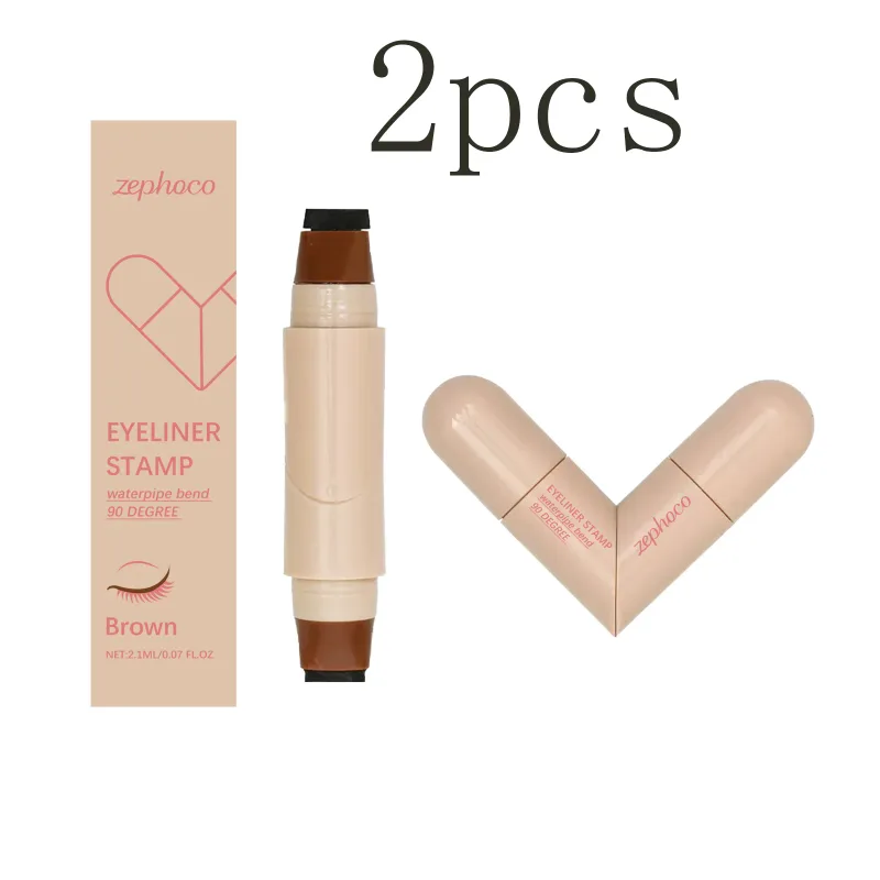 Dual-Ended Liquid Eyeliner Stamp Pen Series - Smooth Application for Flawless Lines Versatile & Highly Pigmented Eye Makeup — image 10