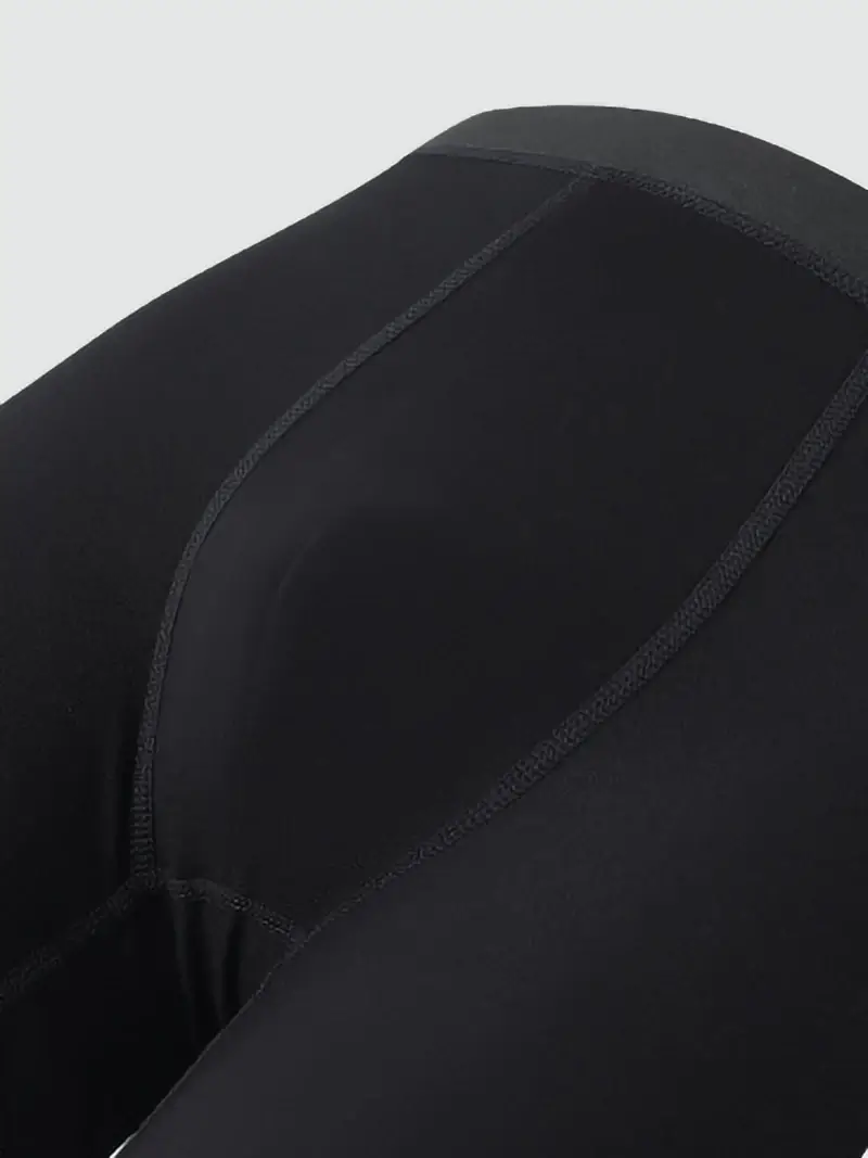 Men's Bamboo Fiber Boxer Briefs - Single Piece Soft Solid Color Underwear with Seamless Waistband & Contoured Pouch — image 3