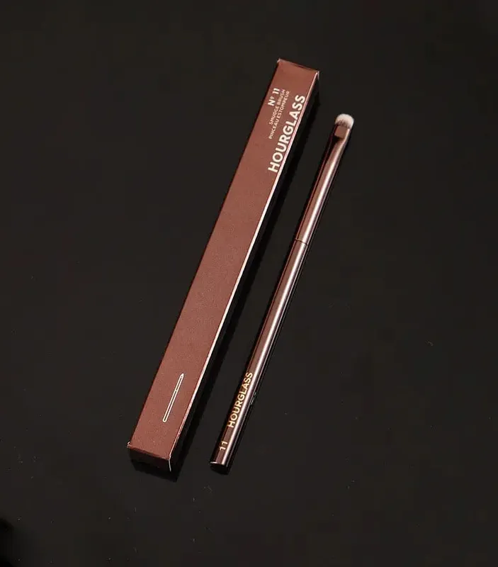 1pc Hourglass Powder Contour Makeup brushes Foundation Blusher Make up brush metal handle Concealer Bronzer high end with box — image 31