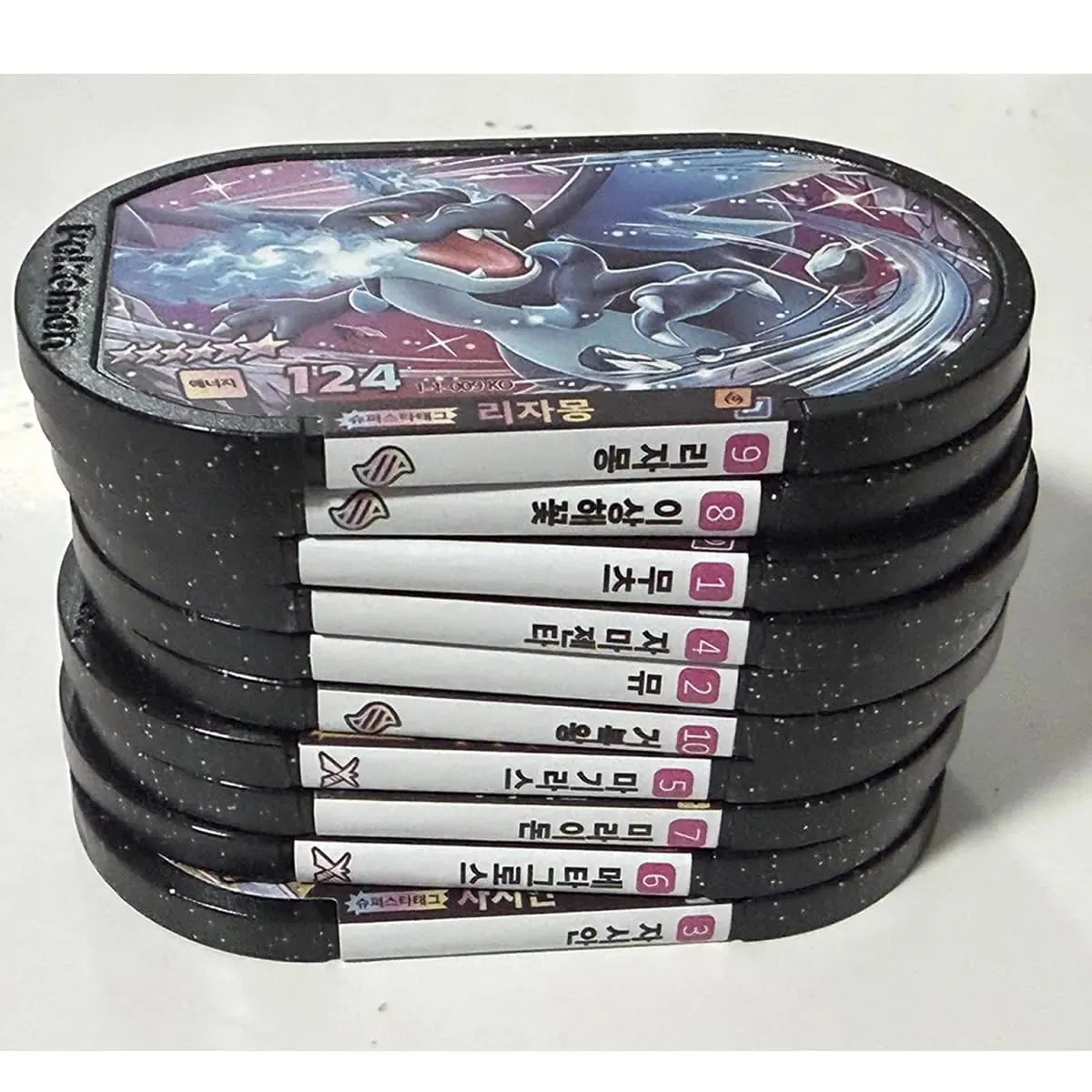 NEW Korean 스타태그 스타더스트 1탄 6 Star 포켓몬태그스타 Mezastar Disk Card Superstar fit for Pokemon battle trading Collectible Game Card Toy — image 3