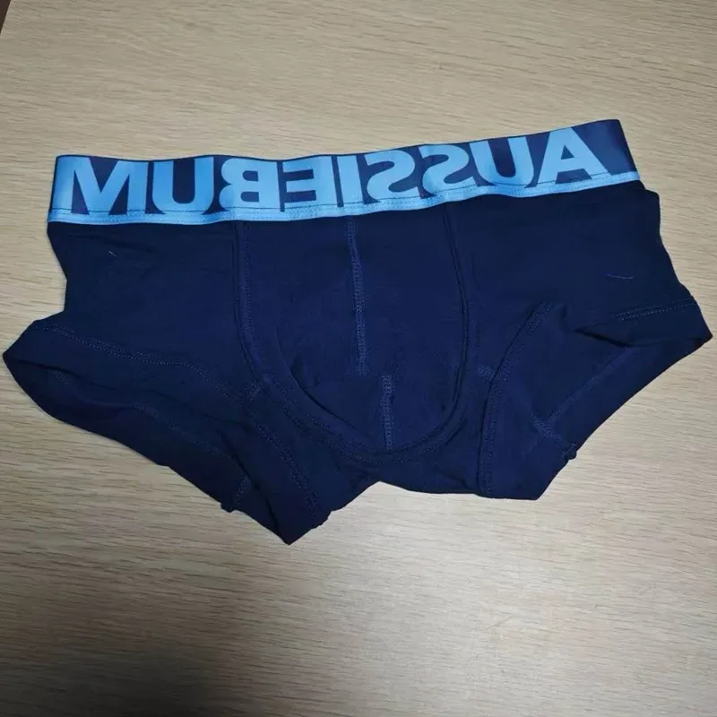2026 Fashion Men's Cross-border Europe, America, Simple Fashion Men's Classic briefs Cotton Sweat-absorbing AUM-360 — image 6