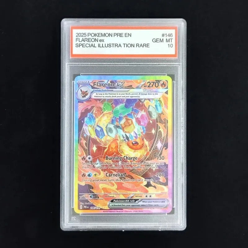 Proxy POKEMON PRE English PRISMATIC EVOLUTIONS #161 UMBREON ex Grade 10 Collection Card Toy — image 12