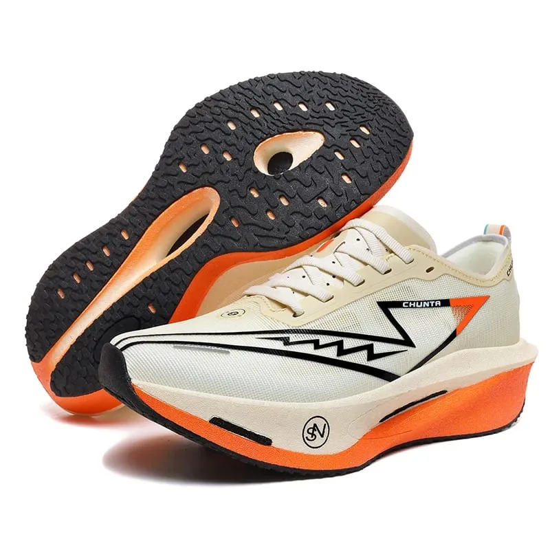 Men Running Shoes Carbon Plate Professional Male Outdoor Training Breathable Non Slip Casual Jogging Sports Shoes Chunta Sneaker