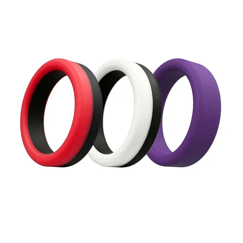 Silicone Penis Ring Cock Ring Erection Ring Delay Ejaculation Fixed Stamina Enhancer Sex Toys Adult Male Couples Long Lasting — image 15