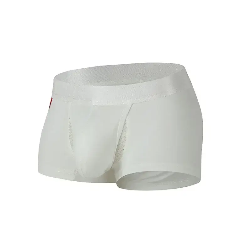 Plus Size M-XXXL Summer Mens Boxer Shorts Cotton Sexy Underwear Shorts Panties Breathable Soft Male Boxers U Convex Lingerie