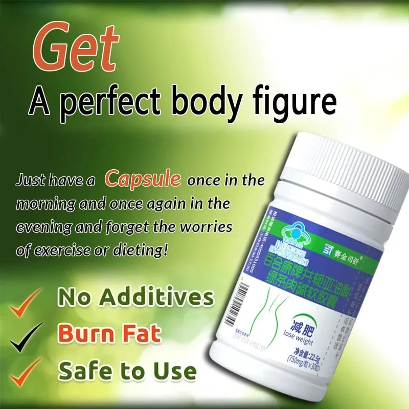 Conjugated linoleic acid Slimming Products green tea Cellulite Weight Loss for Lean Abdominal Fat Burner Detox Bowel Motility — image 2
