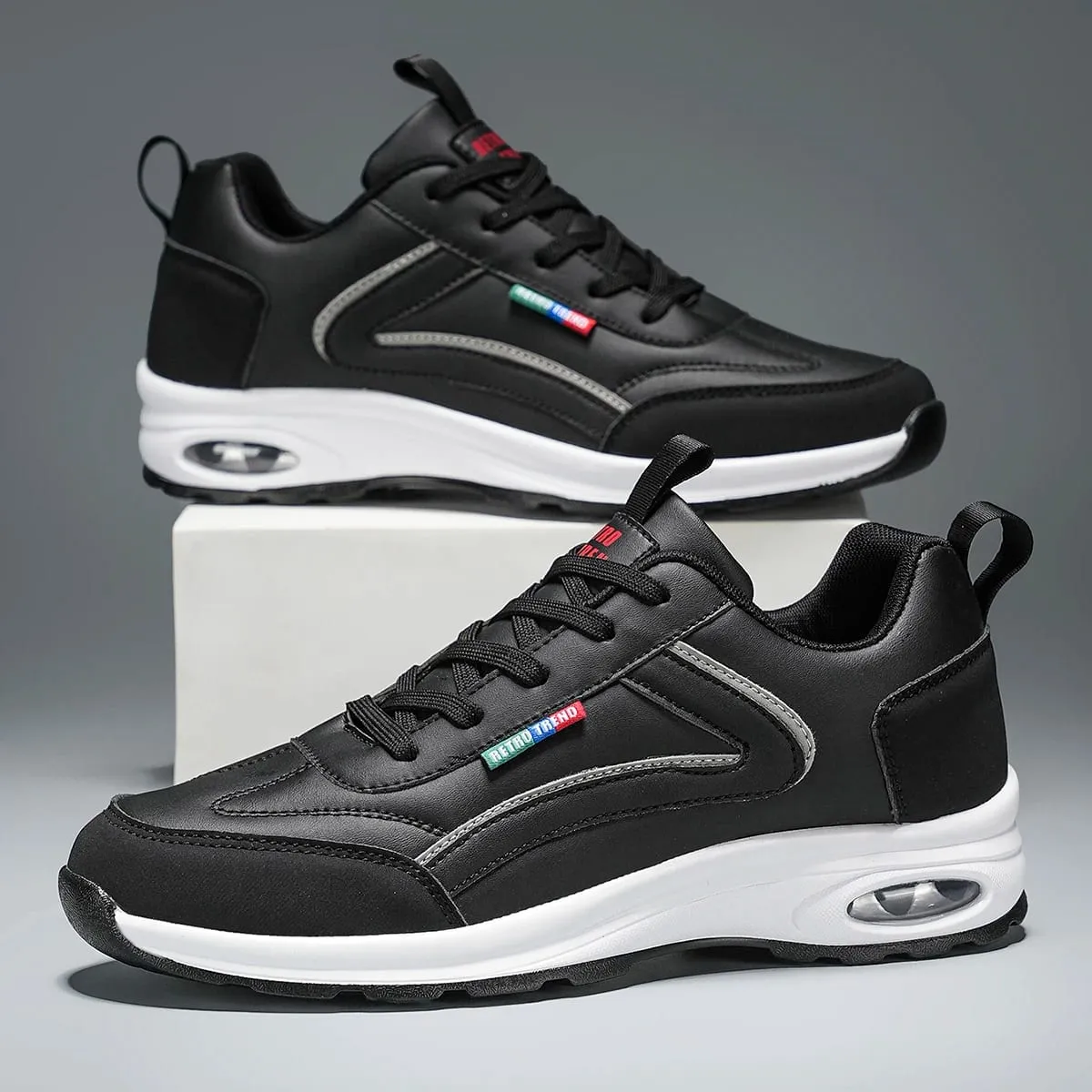 Men's Large Size Sports Shoes Outdoor Hiking Running Comfortable Casual Versatile Fashionable Training Shoes for Couples — image 4