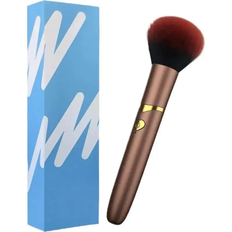 10 Gear Vibration Makeup Brush Electric Makeup Brush USB Rechargeable Cosmetic Brush For Liquid Powder Blusher Concealer — image 8