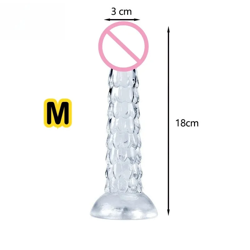Dragon Dildo with Suction Cup – Soft Anal Plug & Butt Whip Dilator for Women and Men – Fantasy Sex Toys for Adults Pleasure — image 3