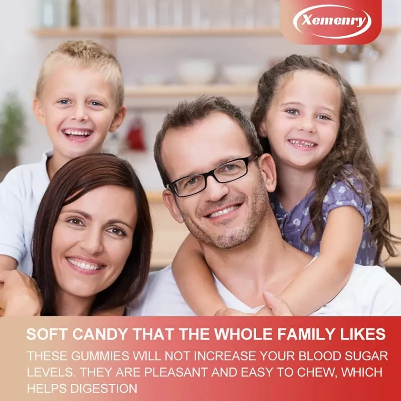 Magnesium Glycinate Gummies Lugn lindrar stress Stöd Sömnstöd Minneskoncentration och muskelspasmer — image 6