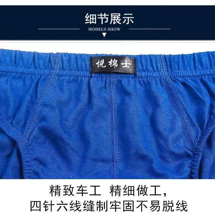 5Pcs/Lot Cotton Underpants For Men Briefs Male Underwear Knickers Panties Pant Shorts 2025 Sexy Undies XL 2XL 3XL 4XL 5XL 6XL — image 13