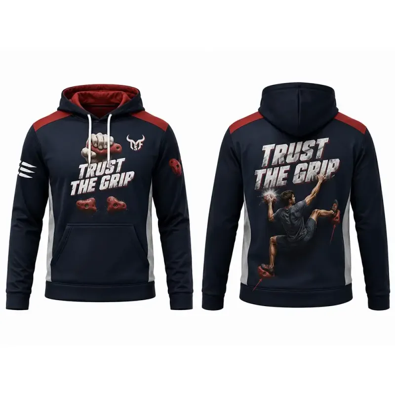 Climbing Themed Printed Hooded Sweatshirt Men's And Women's Outdoor Sport Pullover Autumn/Winter Casual Training Sports Hoodie β image 6