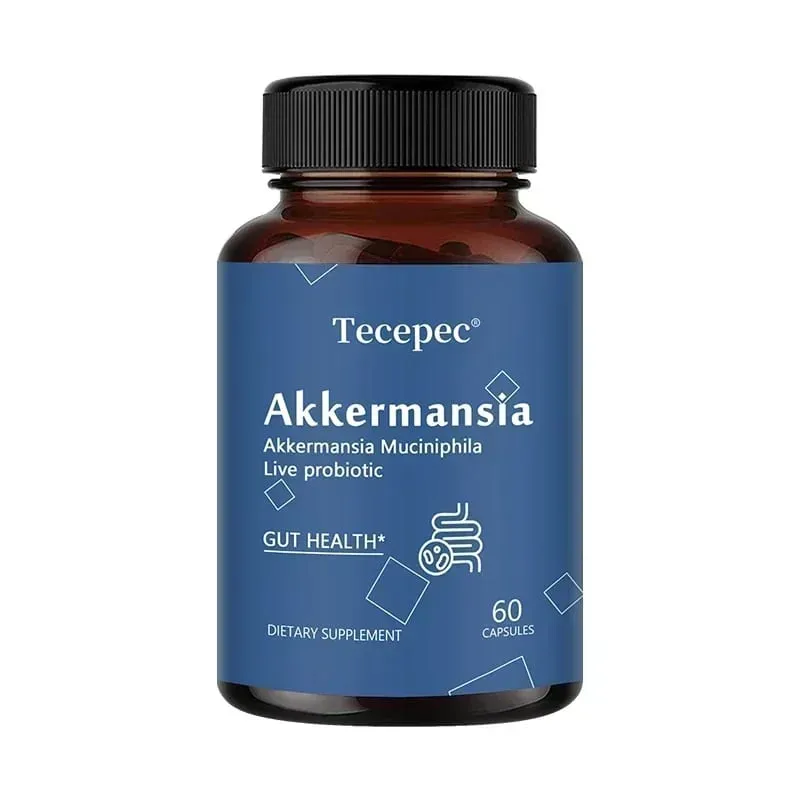 Akkermansia Muciniphila Probiotic Capsules 100MAFU - Prebiotic Inulin Supports Gut Lining Digestion & Intestinal Flora Balance — image 8