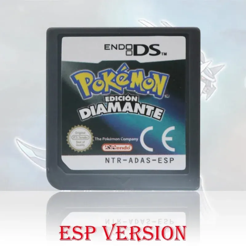 NOE/ESP/ITA/FRA/USA/EUR/AUS Version Pokemon HeartGold SoulSilver Platinum Diamond PearlVideo Game Card For DS 2DS 3DS Console — image 29