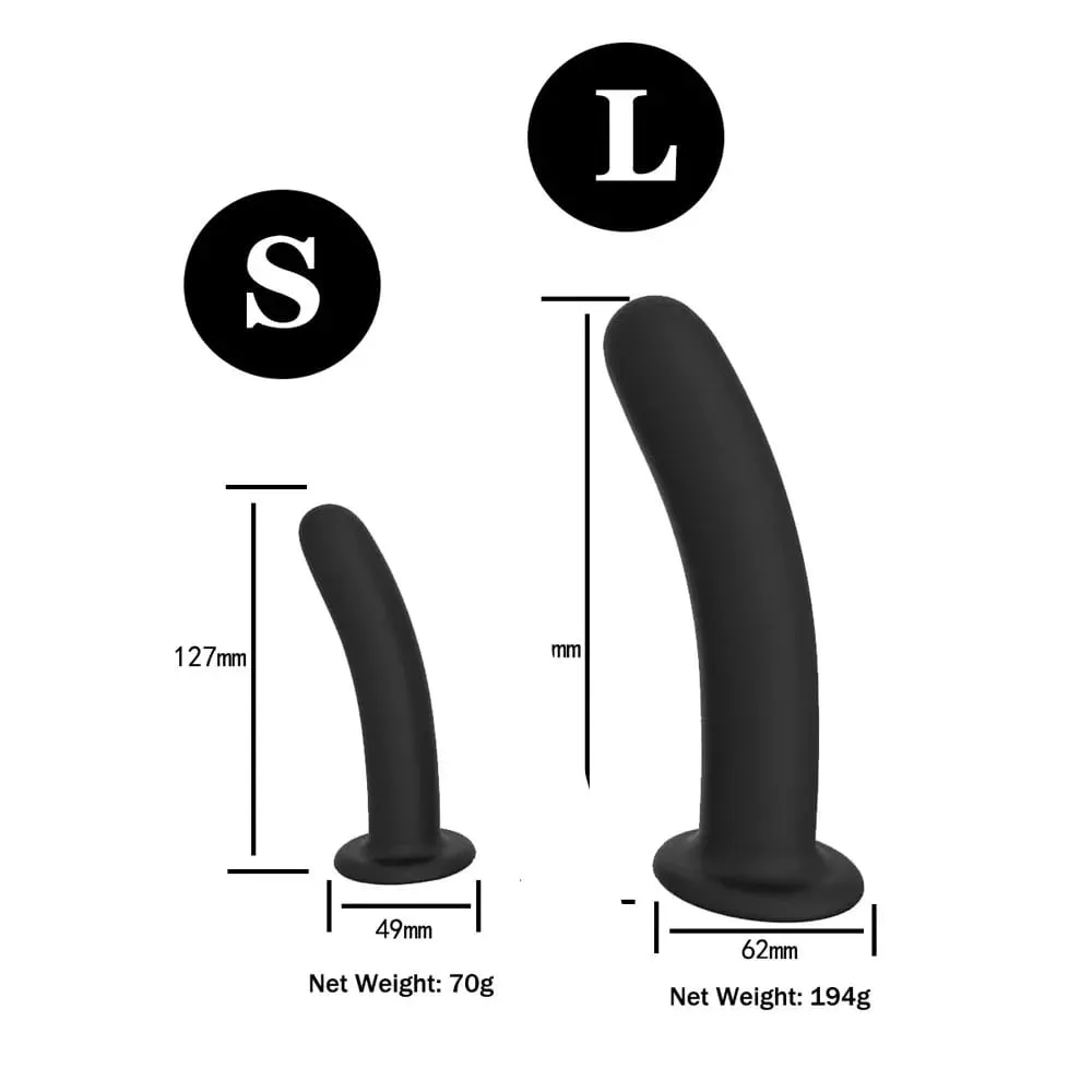 Adjustable Silicone Strap On Dildo Harness Long Slim Pegging Dildo Panties for Women Men Couples Soft Flexible Strap-on Sex To — image 2