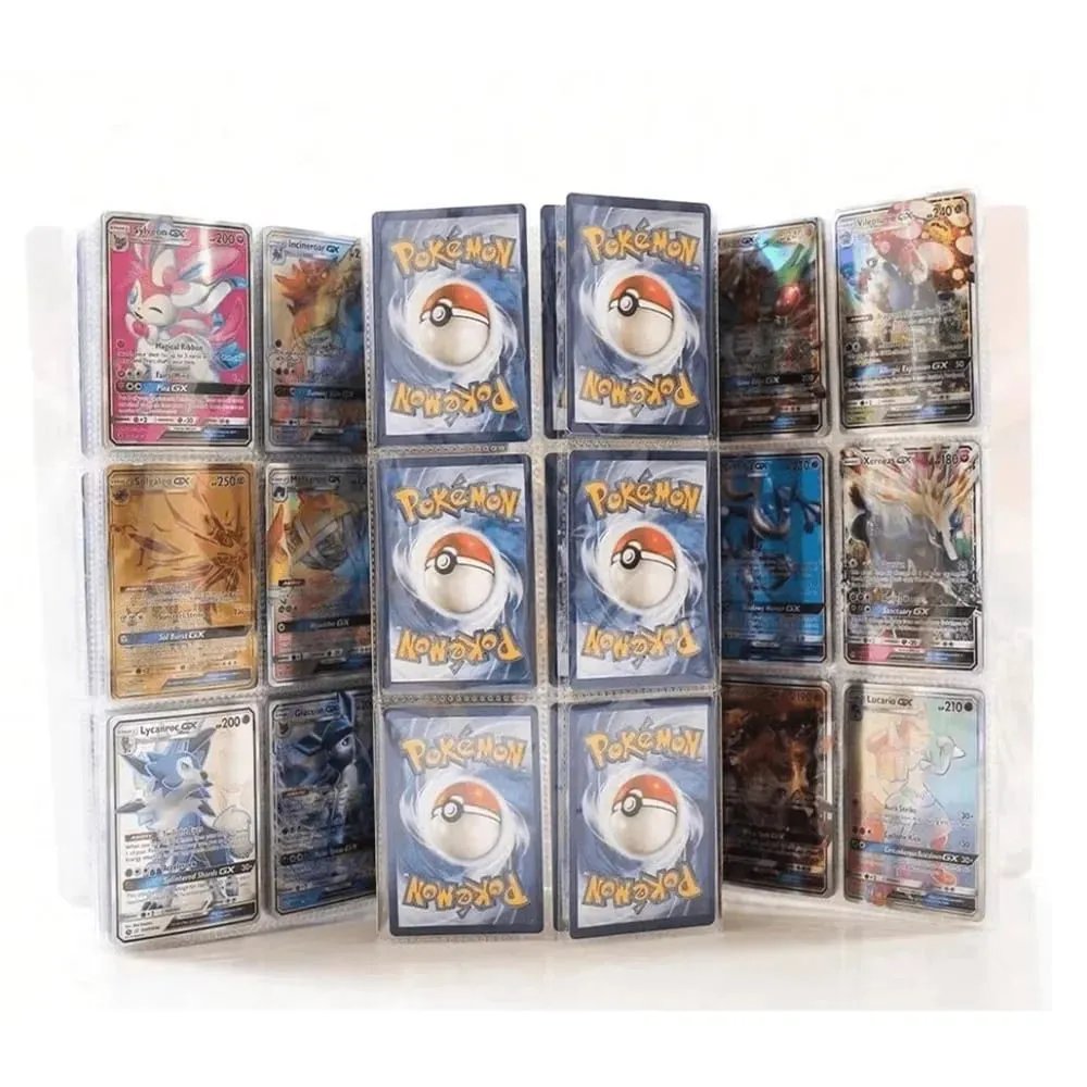 240/540PCS Pok é mon Cards Album Book Pokemon Game Charizard Card Album VMAX GX EX Holder Collection Binder Folder Kids Toy Gift — image 4