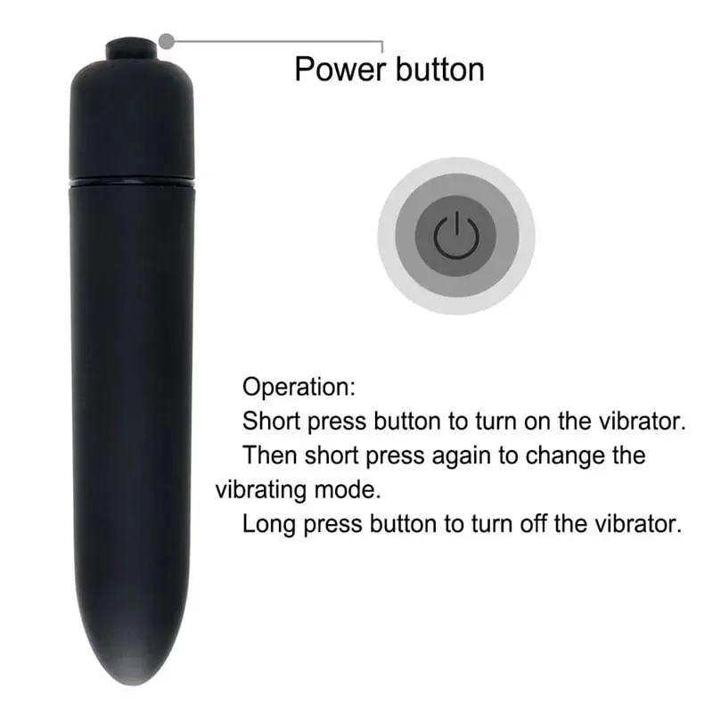 Mini Bullet Vibrator for Women Strong Vibrating Anal Plug Vagina Massager Thrusting Egg Masturbation Sex Toys for Couple — image 6