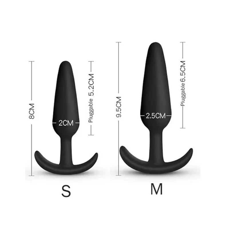 T 모양 아날 플러그 3 크기 부드러운 실리콘 엉덩이 플러그 자극기 항문 섹스 토이 전립선 마사지 딜도 여성 남성 성인 섹스 토이 — image 10