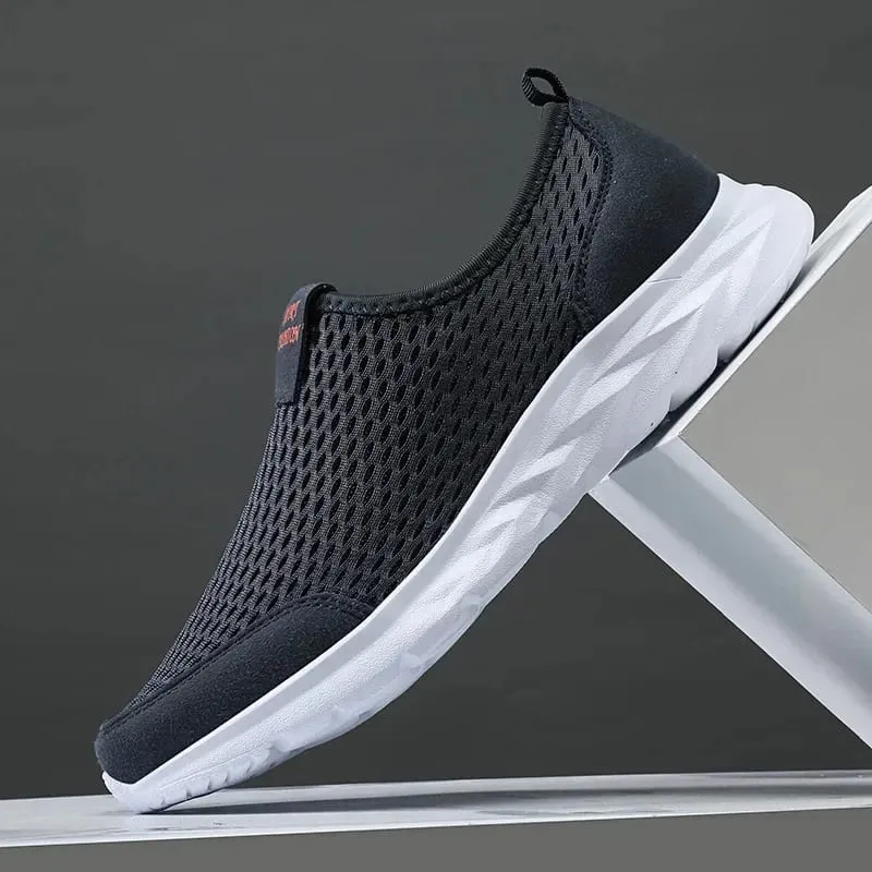2026 novos sapatos masculinos mocassins luz andando respirável verão confortável sapatos casuais tênis zapatillas hombre plus