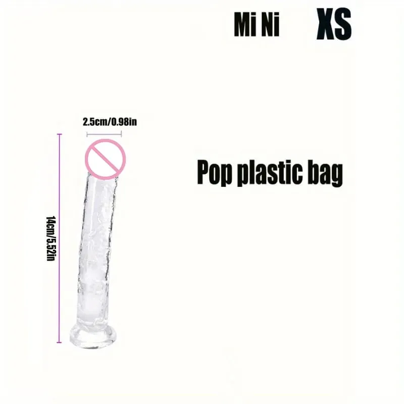 Women Realistic Anal Butt Plug Transparent Dildo Suction Cup Big Dick Soft Masturbators G Spot Big Penis Adult Sex Product 18+