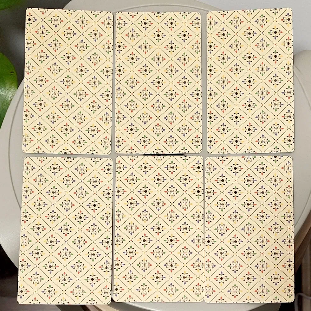 Petit De Marseilly Tarot Deck 78 Pcs Cute Chibi Marseille Tarot Cards in Rigid Box 12*7cm Double-embossed Cardstock — image 3