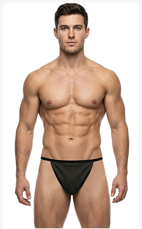 3PCS Men's Japanese Style Fundoshi Cotton Underwear, Breathable Comfort Sports Thong for Men, No Pouch, Sexy Loincloth Private — image 24