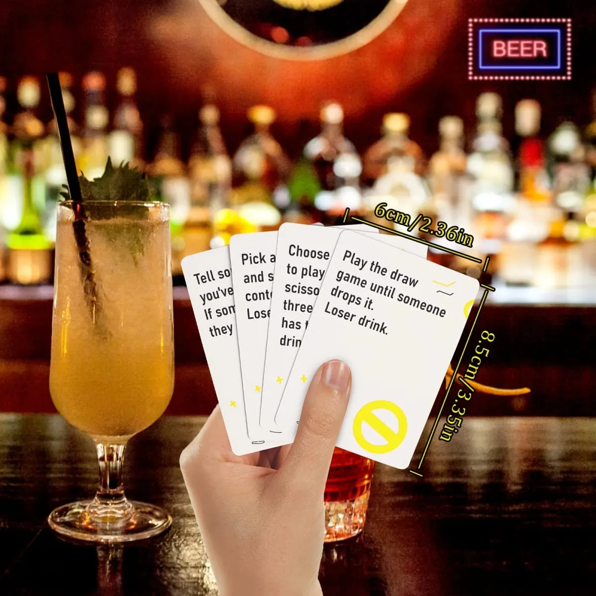Drink Till You Drop Party Board Game Cards – Fun Social Drinking Game for Family Gatherings Friend Gatherings & Team Building — image 3