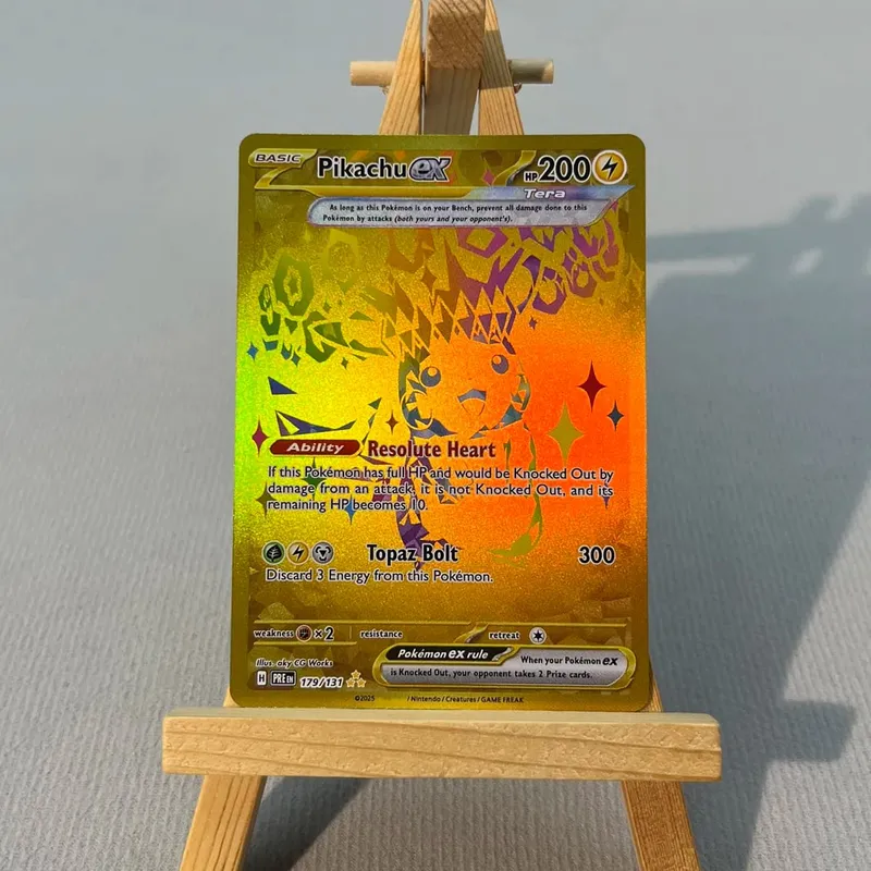 PRE PTCG5-001 Tcg proxy PKM Cards Vaporeon ex Espeon ex Rare Collection Battle Toys Gifts for Hobbies home play