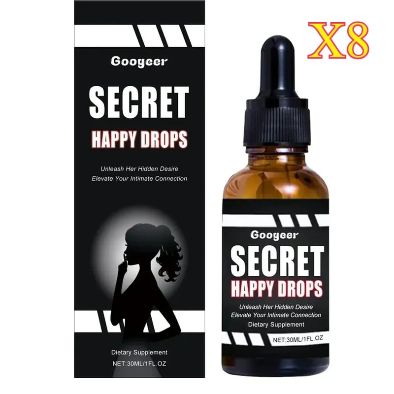 Googeer Secret Happy Drops Oral Drops Herbal Epimedium Maca Root Ginseng Ginkgo Biloba Support Blood Circulation Intimacy 30 ML — image 13