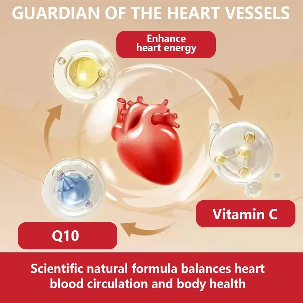 Ubiquinol CoQ10 Vegetable Softgels 1000mg Natural Antioxidant Supplement Cardiovascular Skin & Energy Wellness Support