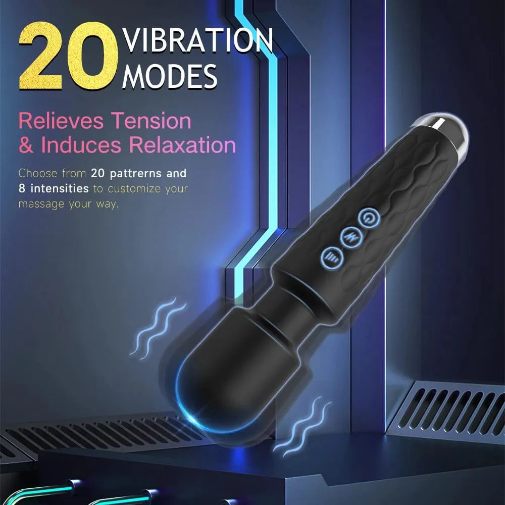 Napakahusay na Vibrator Women's Magic Wand USB Rechargeable Waterproof Massager Clitoral G-Spot Vibrator Sex Toy na Angkop para sa Matanda — image 2