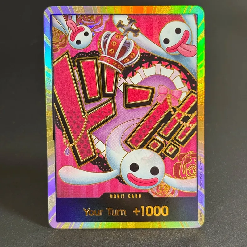 10PCS DON OPCG English TCG Gold DON!!! Collection Cards Zoro Ace Doflamingo Rebecca FOIL NM Refraction Flash Cards ToyGifts OPCG — image 27