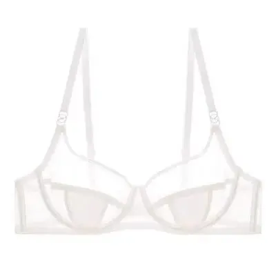 French Lace Minimizer Bra Set Ultra Thin Cup Support Anti Sag Push Up Lingerie for Large Bust Women Breathable Underwear 32-38AB