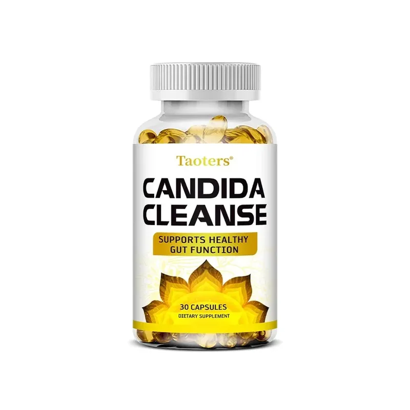 Candida Cleanse - Limpeza do Fígado Desintoxicante Apoia a Saúde Intestinal Limpeza do Cólon Aumentando a Energia 120 Cápsulas