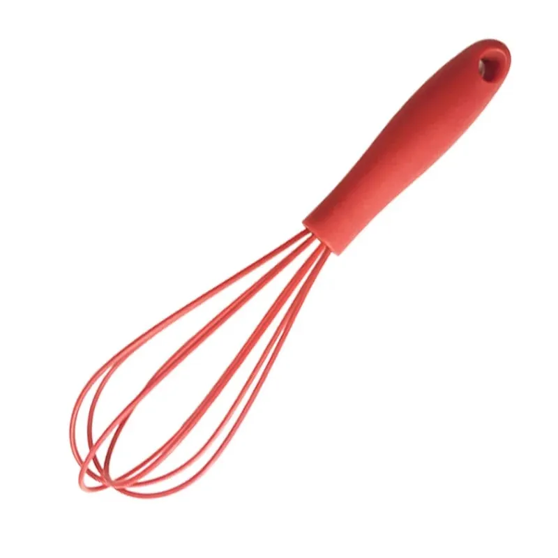 6-inch Mini Children's Silicone Egg Beater Household Manual Cream Egg Mixer Kitchen Baking Tool — image 8