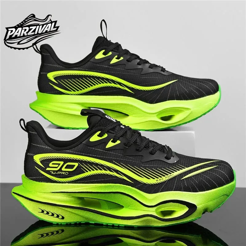 Marathon Men Running Shoes Carbon Board Casual Sneakers Breathable Tennis Sports Trainers Lightweight Women Athletic Sneakers — image 2