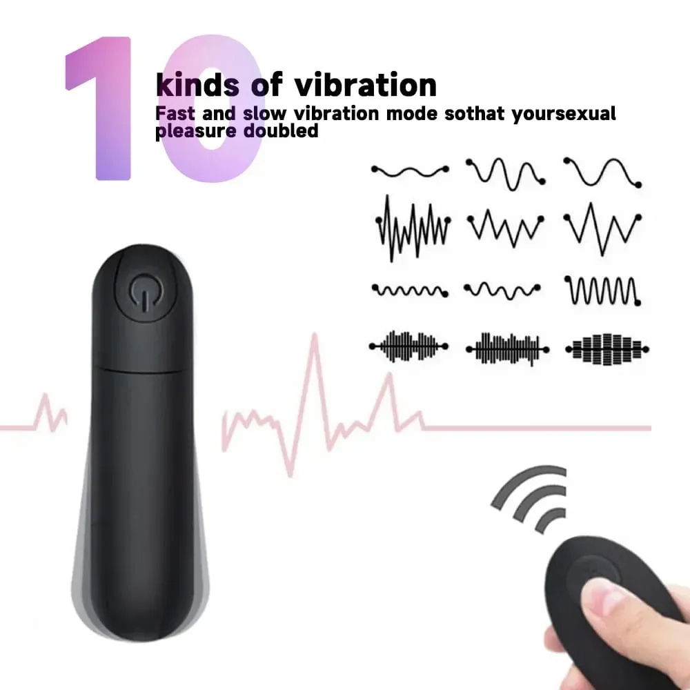 Mini Remote Control Panties Vibrating Egg G-Spot Clitoral Toy Women Vagina Stimulator Masturbator Vibrator Sex Toys for Couples — image 2