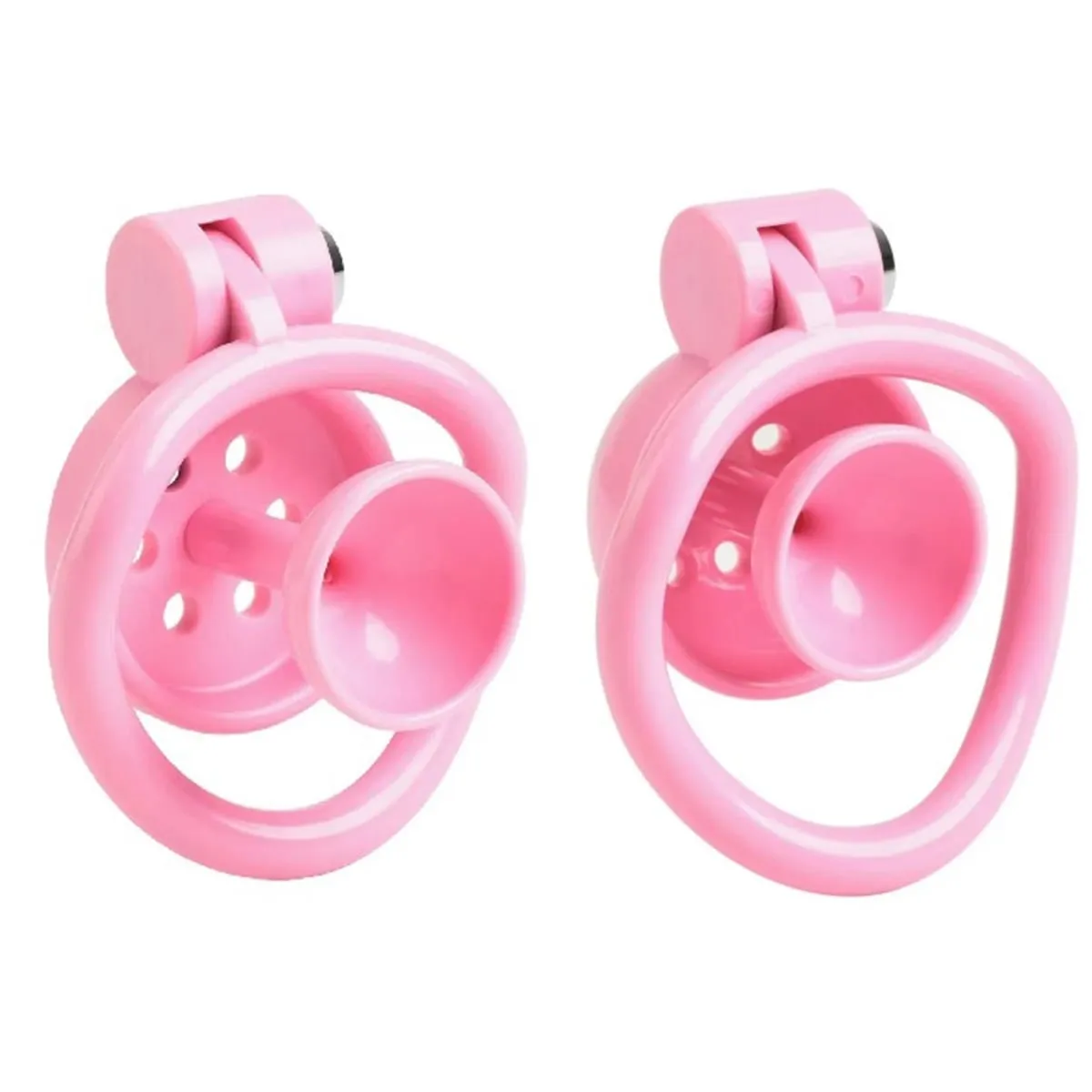Male Penis Chastity Cage Plug Set Small Chastity Cage 5 Cock Rings With 3 Urethral Plugs Penis Bondage Slave Man Sex Toy — image 5