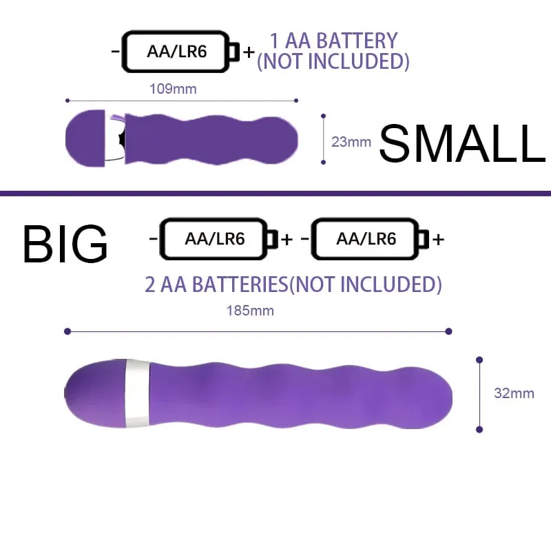 Multi Speed G Spot Vibrator Vagina Clitoris Stimulator Butt Plug Anal Adult Sex Toy for Women Men Couples Silicone Dildo — image 4