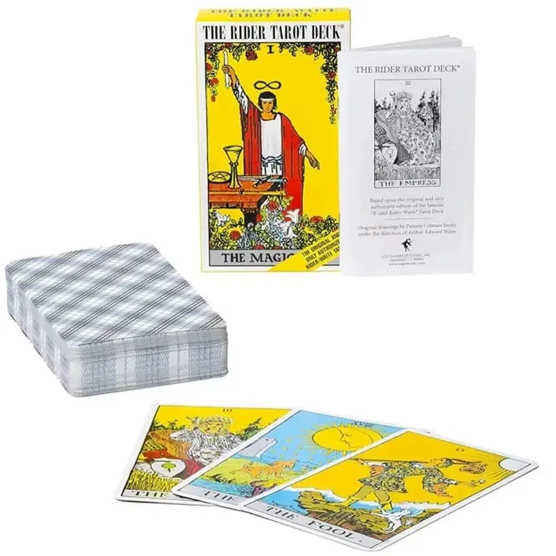 Tarot Oracle Divination Edition Borad Playing Games with English/Spanish Family Entertainment Board Game Fate Card Christmas — image 1