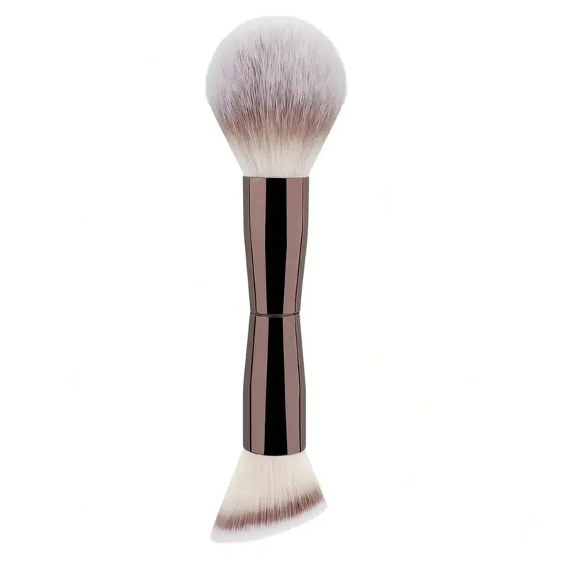 1/2 Face Makeup Brush Set Dual-Ended Makeup Brushes For Foundation Contour Powder Blush Highlighter And Concealer — image 8