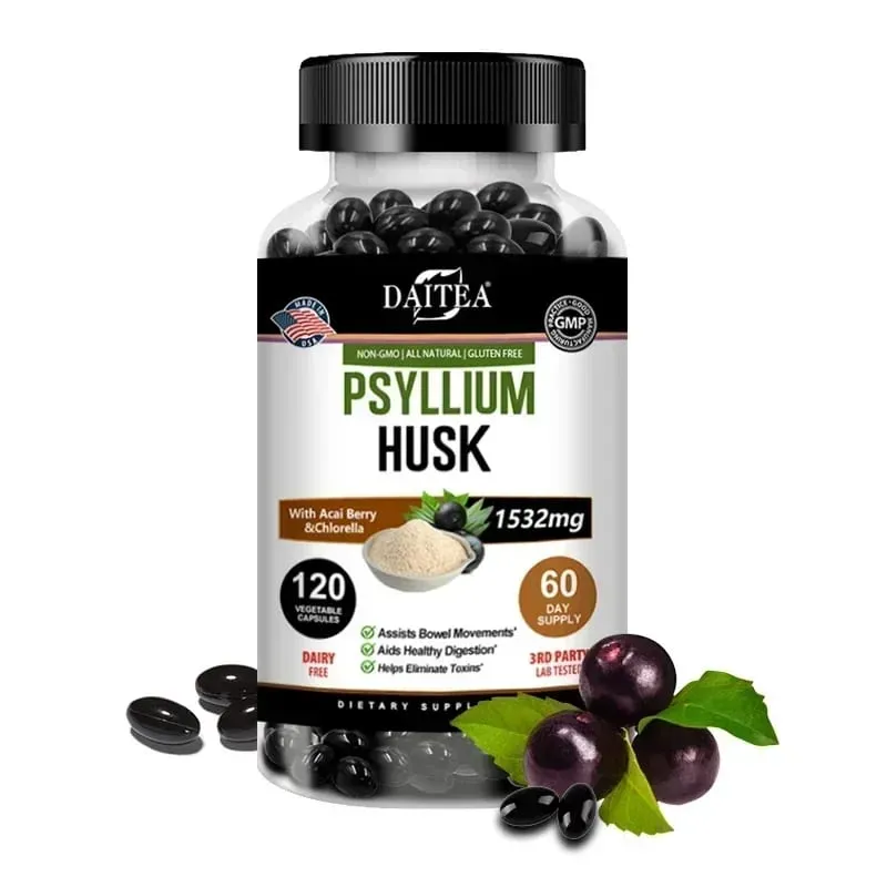 Psyllium Husk - Contains Natural Psyllium Husks To Benefit Intestinal and Digestive Health and Enhance Immunity — image 9